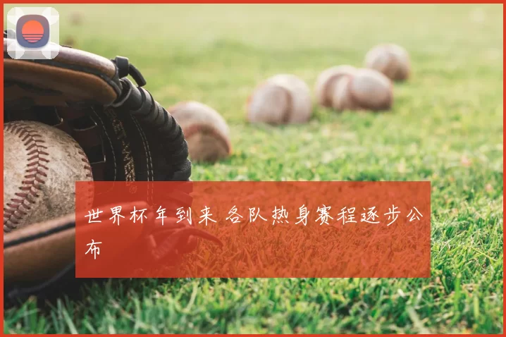 世界杯年到来 各队热身赛程逐步公布
